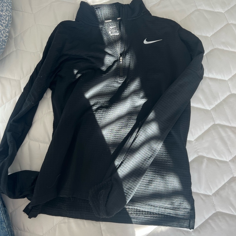 Nike Black Quarter-Zip Pullover